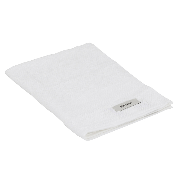 Toalha de Rosto Empire Algodão Branco Karsten