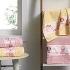 Toalha De Rosto Infantil Menina Encantada Rosa Karsten 49x70cm