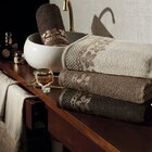 Toalha De Rosto Jacquard 400g/m² - Encantos Chocolate