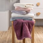 Toalha De Rosto Jacquard Le Bain Artex  500g/m² - Elba Branco