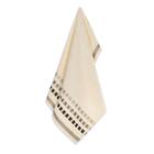 Toalha De Rosto Karsten Fio Cardado Calera Natural/ Marrom