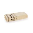 Toalha De Rosto Karsten Fio Cardado Calera Natural/ Marrom