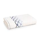 Toalha De Rosto Karsten Fio Cardado Muriel Ivory/ Azul