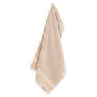 Toalha de Rosto Karsten Magna Bege Grão 100% Algodão 48x80cm