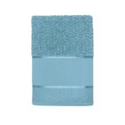 Toalha De Rosto Karsten - Modelo Rene 80 X 50 Cm - Azul Caribe