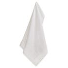 Toalha de Rosto Karsten Nuvia Branco Algodão 48x70 x1cm