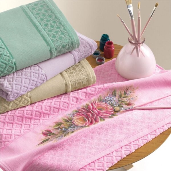 Toalha De Rosto Linha Bordar & Pintar Karsten 360g/m² - Lince