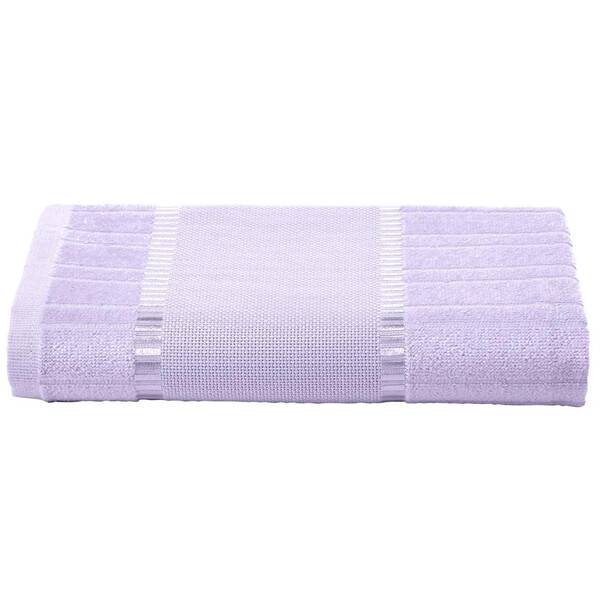 Toalha De Rosto P/ Bordar - Bella - Aveludada - Lilás 9319 -