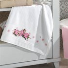 Toalha De Rosto Para Bordar Aveludada Ponto Russo Döhler 400g