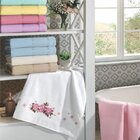 Toalha De Rosto Para Bordar Aveludada Ponto Russo Döhler 400g