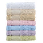 Toalha De Rosto Para Bordar Karsten Melina Verde Chá