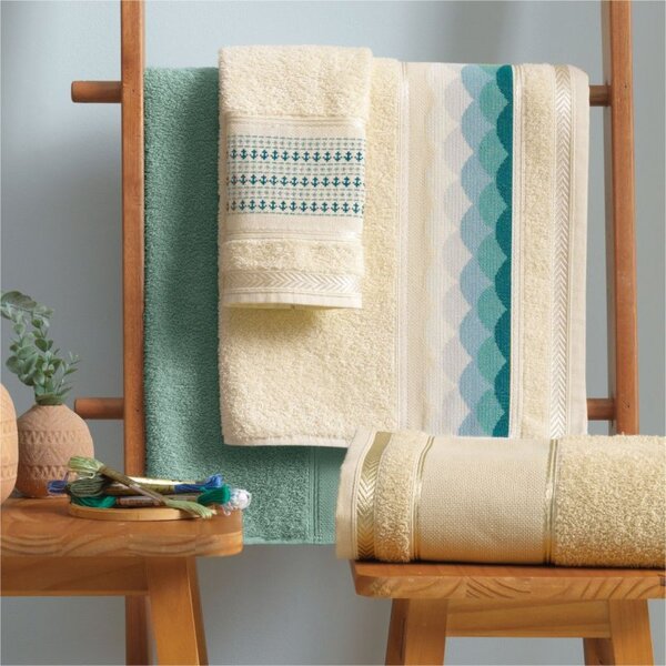 Toalha De Rosto Para Bordar Ponto Cruz Karsten 360g/m² - Sabr