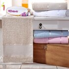 Toalha De Rosto Ponto Russo Algodão 50x75