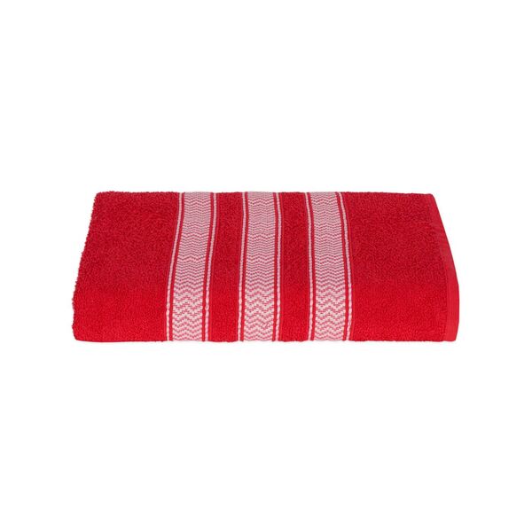 Toalha De Rosto Safira Mafratex Vermelho Un
