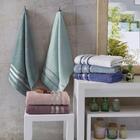 Toalha De Rosto Santista Prata - Serena Rosê