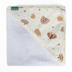 Toalha Felpa Com Capuz 100% Algodão Extra Macia  Hippie Chic