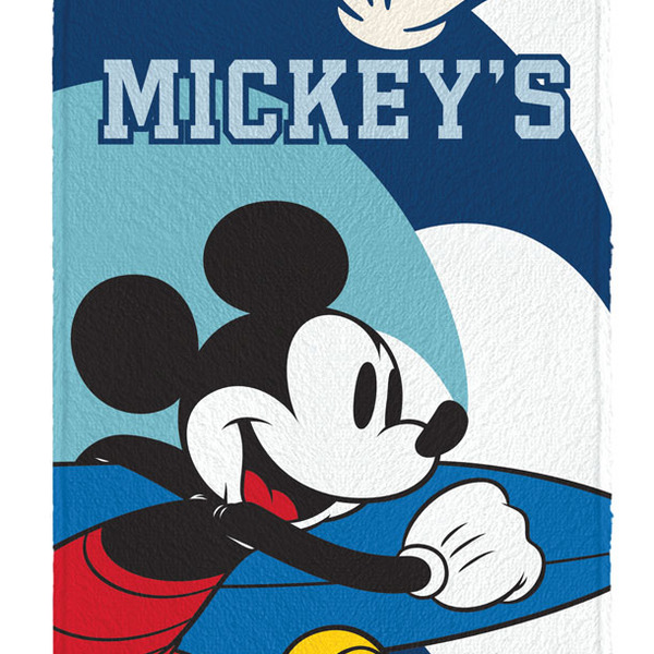 Toalha Felpuda Estampada Sortidas Mickey 60x120cm Lepper