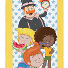 Toalha Felpuda Estampada Sortidas Mundo Bita 60x120cm Lepper