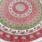 Toalha Indiana Redonda De Algodão