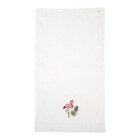 Toalha Lavabo 75x42  Flamingo Tropical