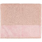 Toalha Lavabo Cristal 30x50cm Veludo Rosa