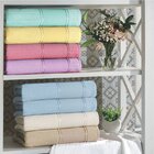 Toalha Lavabo Velour Artesanalle Liso 30cmx45cm  Cinza