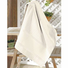 Toalha Lavabo Velour Artesanalle Liso 30cmx45cm  Creme