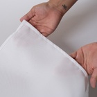 Toalha Mesa Basica 6 Lugares Oxford 100% Poliéster - Branca