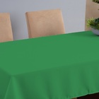 Toalha Mesa Basica 6 Lugares Oxford 100% Poliéster - Verde