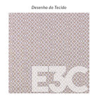 Toalha Mesa Bege Estampada Quadrada 1,40m X 1,40m Tecido Jacq