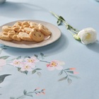 Toalha Mesa Casa Com Casa Quadrada 4 Lugares Poema Florido