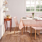 Toalha Mesa Lepper Retangular Nina Coral 8 Lugares