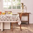 Toalha Mesa Lepper Retangular Tati Bege 8 Lugares Especificaç