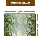 Toalha Mesa Plástica Térmica Amazônia 6 E 8 Lugares 2,20