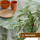 Toalha Mesa Plástica Térmica Amazônia 6 E 8 Lugares 2,20