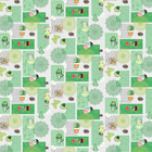 Toalha Mesa Plástica Térmica Cactos 2 Lugares 1,00