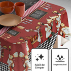 Toalha Mesa Plástica Térmica Chefs 10 E 12 Lugares 3,00