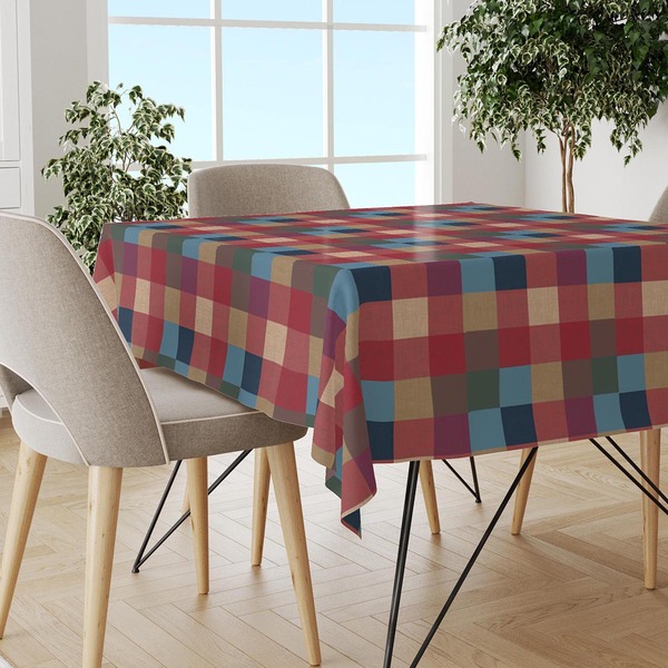 Toalha Mesa Plástica Térmica Chess Por Metro