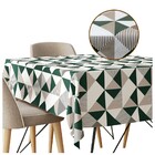 Toalha Mesa Plástica Térmica Fusion 4 A 6 Lugares 1,60