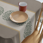 Toalha Mesa Plástica Térmica Grega 2 Lugares 1,00