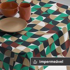 Toalha Mesa Plástica Térmica Mob 2 Lugares 1,00 X 1,40