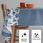 Toalha Mesa Plástica Térmica Nova Portu 6 E 8 Lugares 2,20