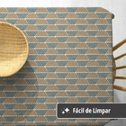 Toalha Mesa Plástica Térmica Oasis 4 Lugares 1,40