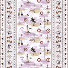 Toalha Mesa Plástica Térmica Oceano 12 Lugares 3,50