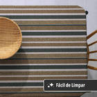 Toalha Mesa Plástica Térmica Oxford 6 E 8 Lugares 2,00