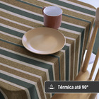 Toalha Mesa Plástica Térmica Oxford 6 E 8 Lugares 2,00