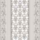 Toalha Mesa Plástica Térmica Renda Flor Mr 4 Lugares 1,40