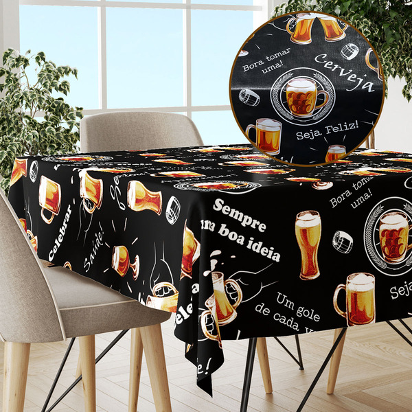 Toalha Mesa Plástica Térmica Saidera 10 E 12 Lugares 3,00