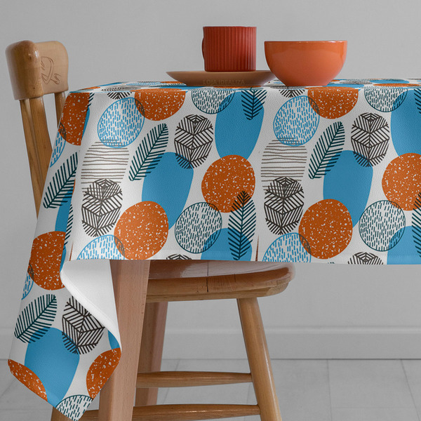 Toalha Mesa Plástica Térmica Urban Br 8 E 10 Lugares 2,50