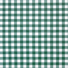 Toalha Mesa Plástica Térmica Xadrez Verde 12 Lugares 3,50